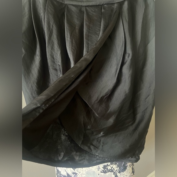 BCBGMAXAZRIA Satin Tulip Skirt - Picture 2 of 4